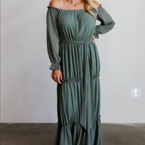 Womens Baltic Born off the shoulder maxi dress